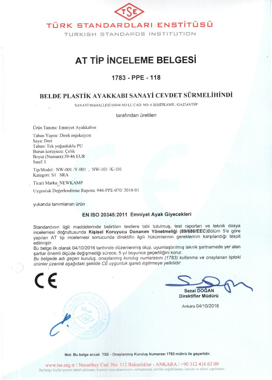 CE BELGESİ